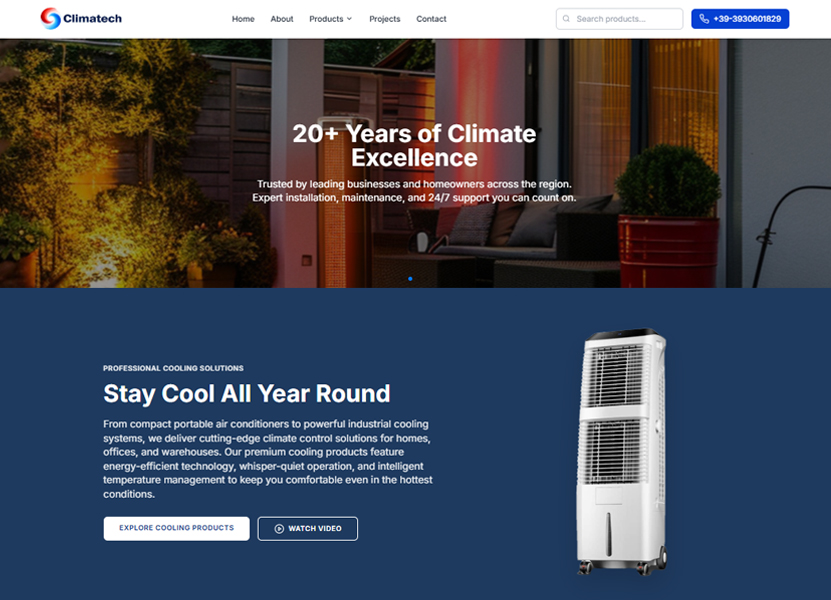 Climatech Website